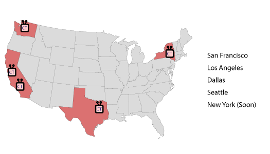 CableTime Office Maps